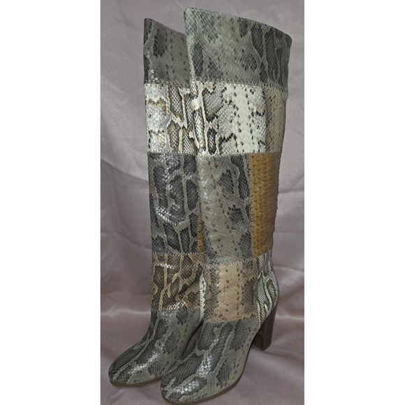 Coach Shoes - Coach Women's 'Trudie' Man-Made Python Style Women's Boots Size 6.5B